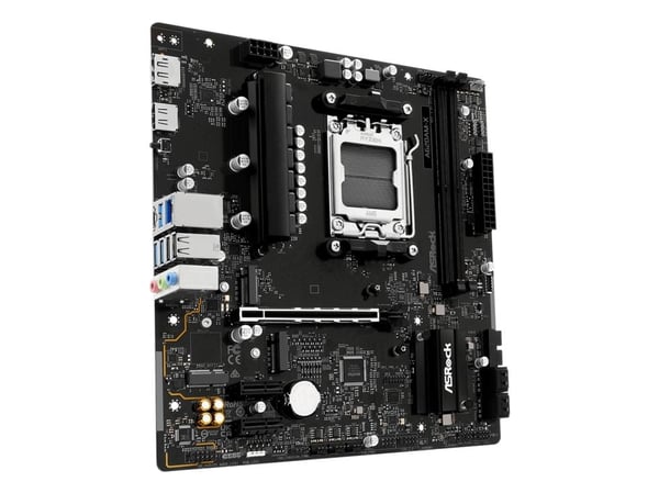 ASRock A620AM-X - Moderkort - micro ATX - Socket AM5 - AMD A620A Chipuppsättning - USB 3.2 Gen 1, USB-C 3.2 Gen 1 - 2.5 Gigabit LAN - inbyggda graf...