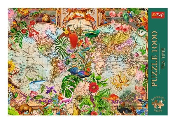 Trefl Premium Plus Quality 1000 Tea Time, 1000 stk, Kunst