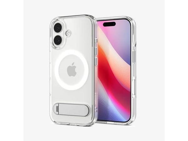 Spigen ACS09981, Etui, Apple, iPhone 17, 16 cm (6.3"), Gjennomsiktig, Hvit