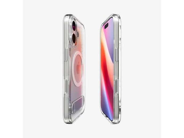 Spigen ACS09981, Etui, Apple, iPhone 17, 16 cm (6.3"), Gjennomsiktig, Hvit