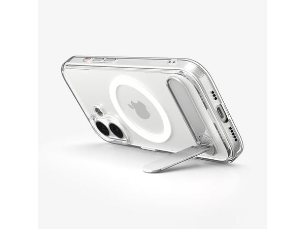 Spigen ACS09981, Etui, Apple, iPhone 17, 16 cm (6.3"), Gjennomsiktig, Hvit