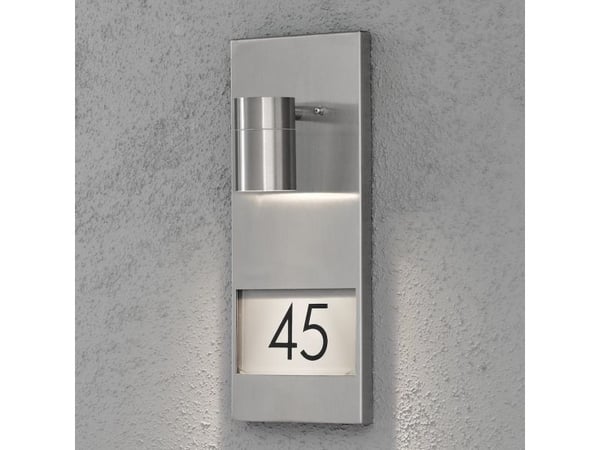 Konstsmide 7655-000, 1 pære(r), IP44, Rustfritt stål