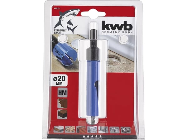 kwb ?499121, Single/enkelt, Drill, Metall, 360 g, 1 stykker, 1 stykker