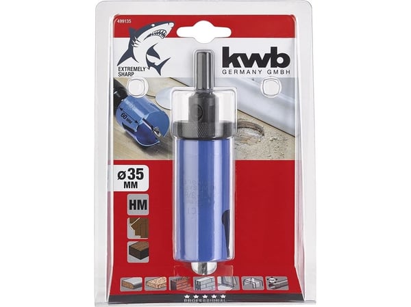 kwb ?499135, Single/enkelt, Drill, Metall, 2 cm, 160 g, 1 stykker