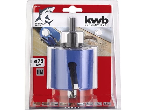 kwb ?499175, Single/enkelt, Drill, Metall, 6,8 cm, 395 g, 1 stykker
