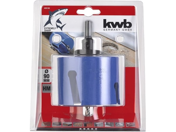 kwb ?499190, Single/enkelt, Drill, Metall, 7,5 cm, 515 g, 1 stykker