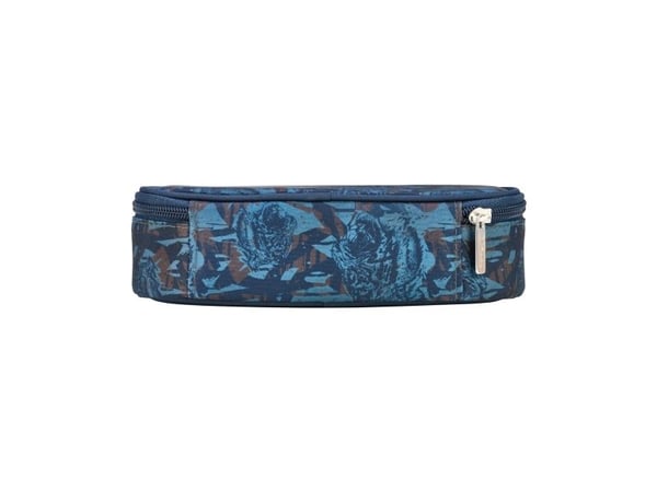 Herlitz beatBox Camo Tiger, Mykt penal, Polyester, Blå, Mørkeblå, Mønster, Glidelås, Adult/Child