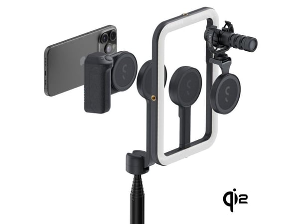 ShiftCam SnapGrip Pro, Grep, Sort, Polykarbonat (PC), Harpiks, Alle merker, Apple iPhone 15 Pro Max iPhone 15 Pro iPhone 15 Plus iPhone 15 iPhone 1...