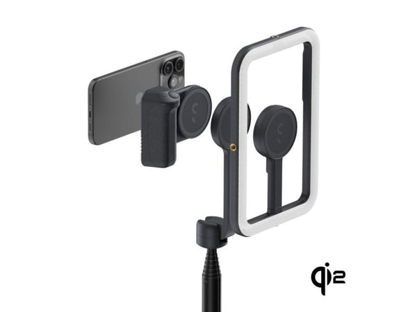 ShiftCam SnapGrip Pro, Grep, Sort, Polykarbonat (PC), Harpiks, Alle merker, Apple iPhone 15 Pro Max iPhone 15 Pro iPhone 15 Plus iPhone 15 iPhone 1...
