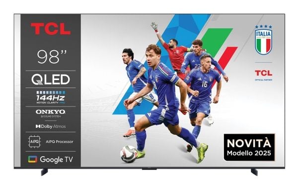 TCL P89K 98P89K, 2,49 m (98"), 3840 x 2160 pikseliä, QLED, Älytelevisio, Wi-Fi, Metallinen