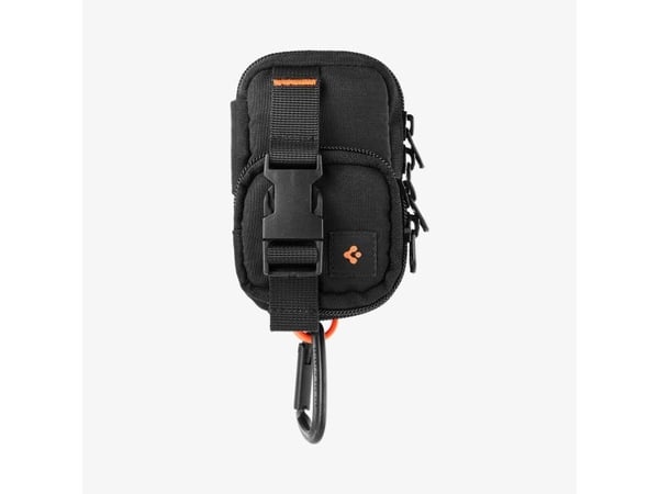 Spigen Snap Zip (MagFit), Fodral, Varje varumärke, Svart
