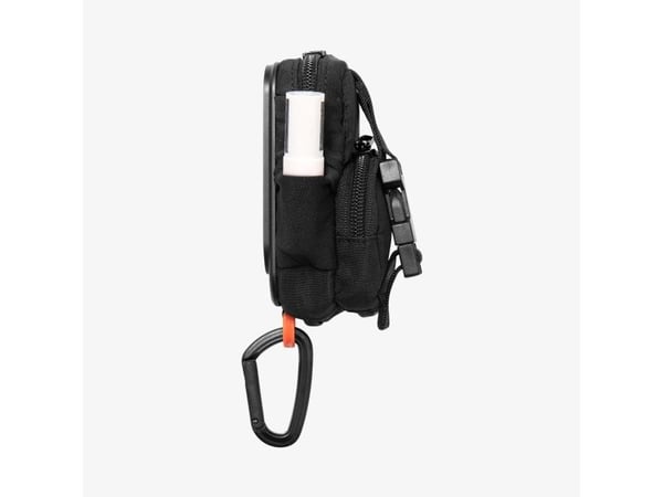 Spigen Snap Zip (MagFit), Fodral, Varje varumärke, Svart