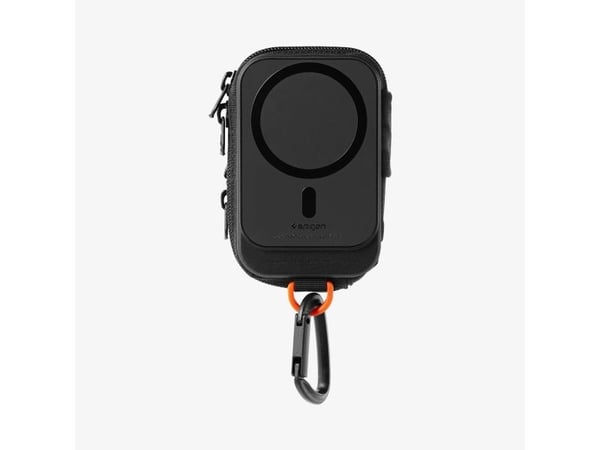 Spigen Snap Zip (MagFit), Fodral, Varje varumärke, Svart