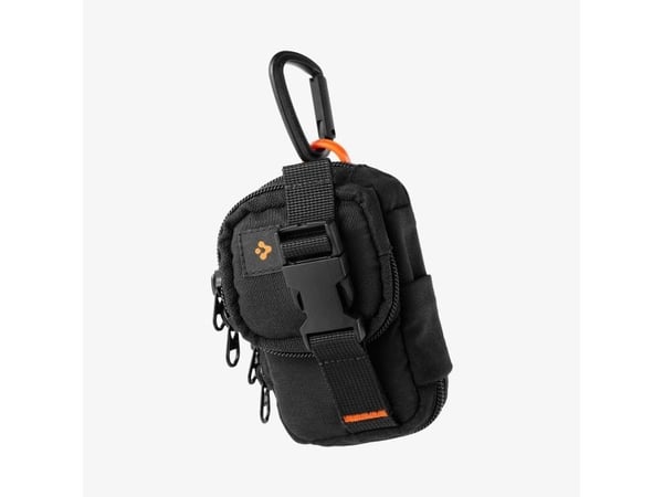 Spigen Snap Zip (MagFit), Fodral, Varje varumärke, Svart
