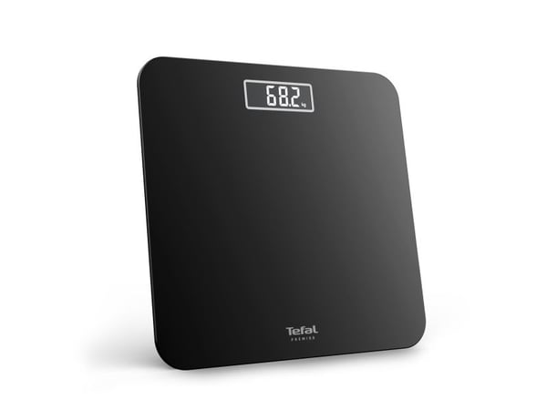 Tefal Premiss PP1800V0, Elektronisk personvåg, 160 kg, 100 g, Svart, kg, lb, st, Torg