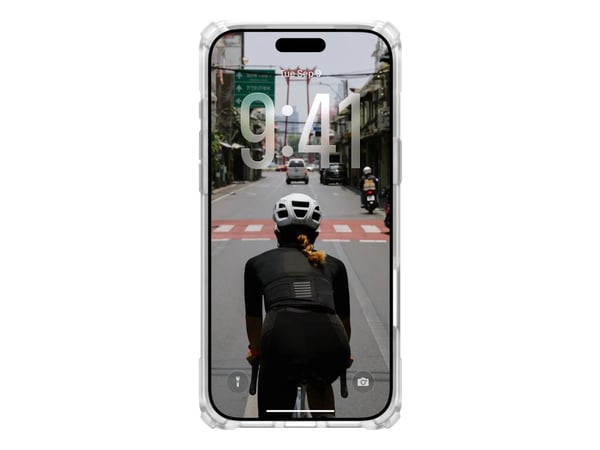 Urban Armor Gear 114528114G36, Etui, Apple, iPhone 17 Pro Max, 17,5 cm (6.9"), Titan, Gjennomsiktig