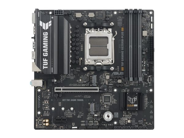 ASUS TUF GAMING A620AM-PLUS - Hovedkort - micro ATX - Socket AM5 - AMD A620A Chipset - USB 3.2 Gen 1, USB-C 3.2 Gen 1, USB 3.2 Gen 2 - 2.5 Gigabit ...