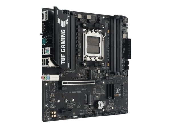 ASUS TUF GAMING A620AM-PLUS - Hovedkort - micro ATX - Socket AM5 - AMD A620A Chipset - USB 3.2 Gen 1, USB-C 3.2 Gen 1, USB 3.2 Gen 2 - 2.5 Gigabit ...