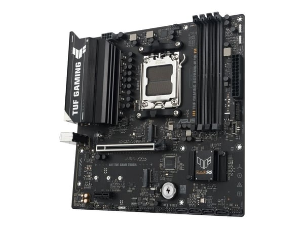 ASUS TUF GAMING A620AM-PLUS - Hovedkort - micro ATX - Socket AM5 - AMD A620A Chipset - USB 3.2 Gen 1, USB-C 3.2 Gen 1, USB 3.2 Gen 2 - 2.5 Gigabit ...