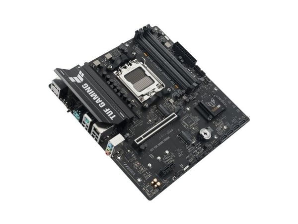 ASUS TUF GAMING A620AM-PLUS - Hovedkort - micro ATX - Socket AM5 - AMD A620A Chipset - USB 3.2 Gen 1, USB-C 3.2 Gen 1, USB 3.2 Gen 2 - 2.5 Gigabit ...