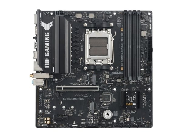 ASUS TUF GAMING A620AM-PLUS WIFI - Hovedkort - micro ATX - Socket AM5 - AMD A620A Chipset - USB 3.2 Gen 1, USB-C 3.2 Gen 1, USB 3.2 Gen 2 - 2.5 Gig...
