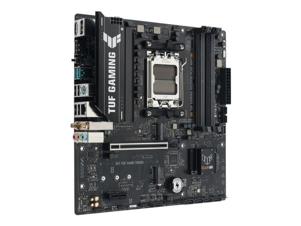 ASUS TUF GAMING A620AM-PLUS WIFI - Hovedkort - micro ATX - Socket AM5 - AMD A620A Chipset - USB 3.2 Gen 1, USB-C 3.2 Gen 1, USB 3.2 Gen 2 - 2.5 Gig...