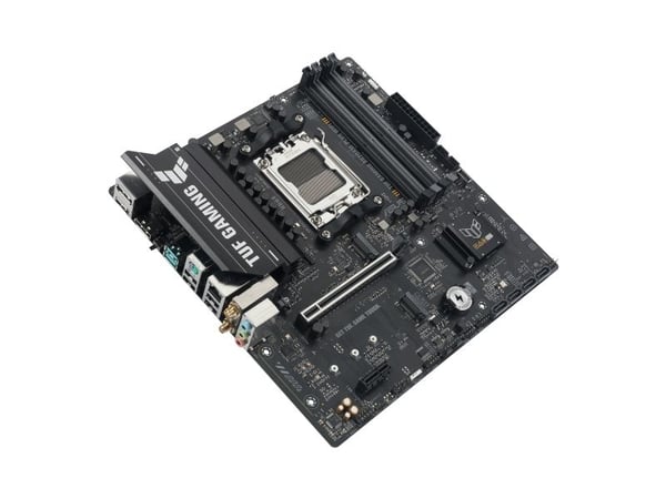ASUS TUF GAMING A620AM-PLUS WIFI - Hovedkort - micro ATX - Socket AM5 - AMD A620A Chipset - USB 3.2 Gen 1, USB-C 3.2 Gen 1, USB 3.2 Gen 2 - 2.5 Gig...
