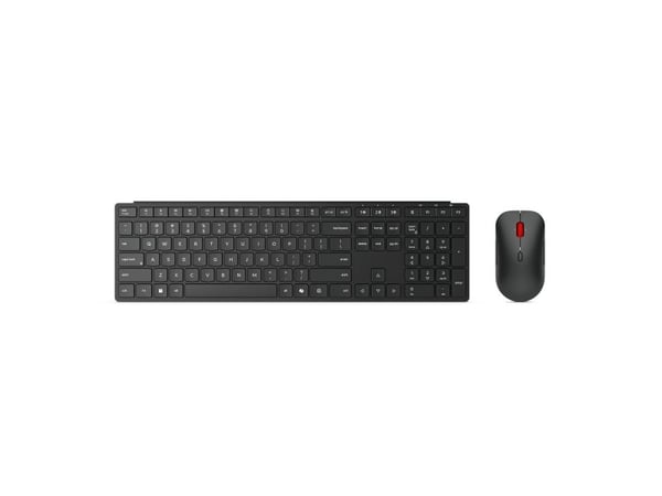 Lenovo 4X31S04848, Täysikokoinen (100 %), Langaton, RF Wireless + Bluetooth, musta, Sisältää hiiren