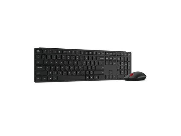 Lenovo 4X31S04848, Täysikokoinen (100 %), Langaton, RF Wireless + Bluetooth, musta, Sisältää hiiren
