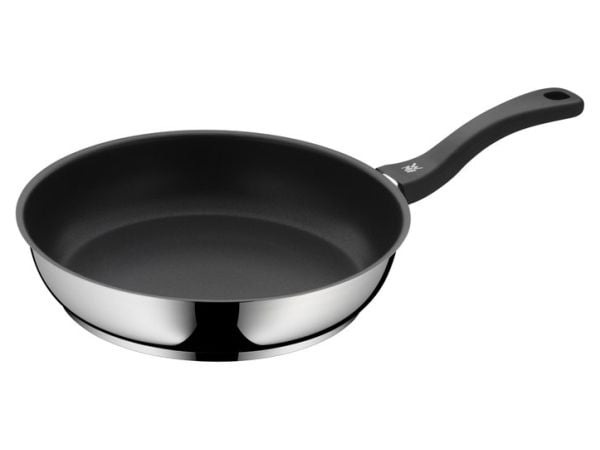 WMF 3201113818, Pyöreä, Yleiskäyttöastia, Musta, Ruostumaton teräs, Keraaminen, Kaasu, Halogeeni, Induktio, 3 kpl, 340 mm