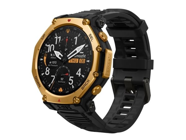 Amazfit T-Rex 3 Pro - 48 mm - Ja smartklokke med stropp - silikon - håndleddstørrelse: 145-210 mm - display 1.5" - Bluetooth, Wi-Fi, NFC - 52 g - s...