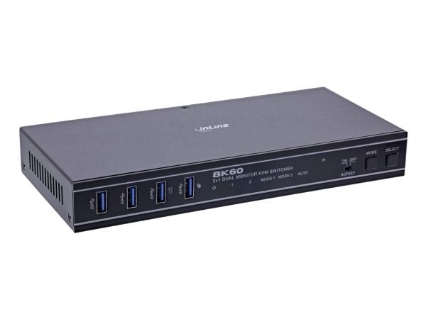 InLine 57885H, 7680 x 4320 pikseliä, 8K Ultra HD, Telineasennus, 12 W, Musta