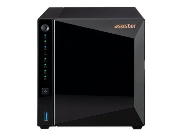 ASUSTOR Drivestor 4 Pro Gen2 AS3304T - V2 - NAS-server - 4 fack - RAID JBOD, 0, 1, 5, 6, 10 - RAM 2 GB - 2.5 Gigabit Ethernet - iSCSI support
