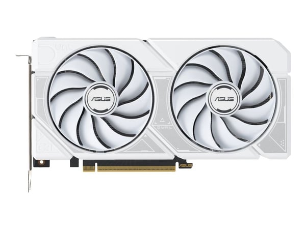 ASUS Dual -RTX5060TI-O16G-WHITE, GeForce RTX 5060 Ti, 16 GB, GDDR7, 128 bit, 7680 x 4320 piksler, PCI Express 5.0