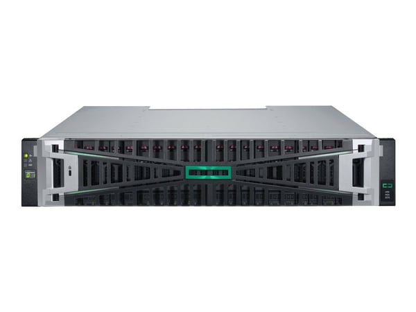HPE Modular Smart Array 2070 10/25GbE iSCSI SFF Storage - Solid state/harddisk array - 23 TB - 24 lokeroa (SAS-3) - SSD 1.92 TB x 12 - iSCSI (10 Gb...