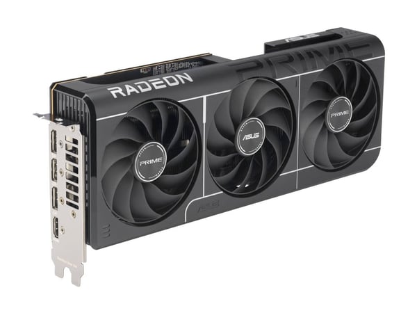ASUS Prime -RX9070-O16G-EVO, Radeon RX 9070, 16 GB, GDDR6, 256 bit, 7680 x 4320 piksler, PCI Express 5.0