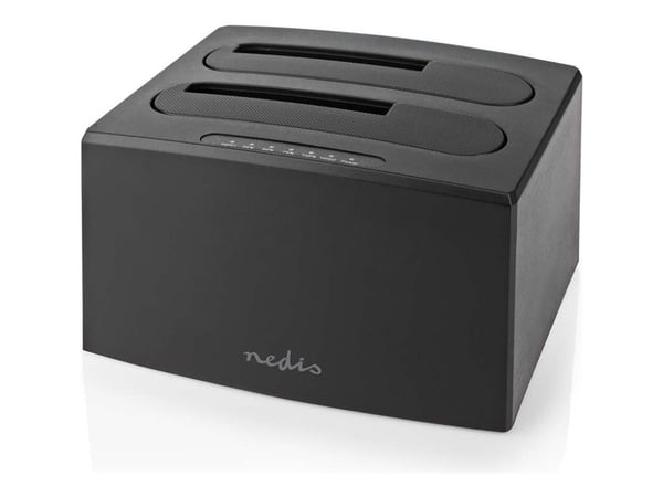 Nedis HDDUDB3210BK, kiintolevy, SSD, SATA, Serial ATA II, Serial ATA III, 2,5,3,5", 8 TB, USB 3.2 Gen 1 (3.1 Gen 1) Type-A, 5 Gbit/sek. Nedis HDDUDB3210BK, kiintolevy, SSD, SATA, Serial ATA II, Serial ATA III, 2,5,3,5", 8 TB, USB 3.2 Gen 1 (3.1 Gen 1) Type-A, 5 Gbit/sek.