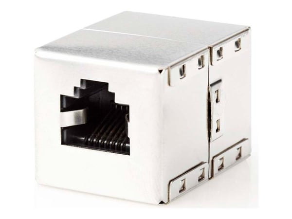 Nedis nettverkskobling | CAT5e / CAT6 | Skjermet | RJ45-kontakt - RJ45-kontakt | Rett | metall | eske Nedis nettverkskobling | CAT5e / CAT6 | Skjermet | RJ45-kontakt - RJ45-kontakt | Rett | metall | eske