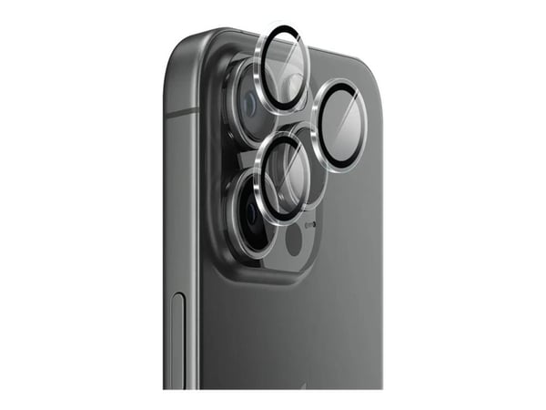 dbramante1928 eco-lens - Linsebeskytter for mobiltelefon - blank - for Apple iPhone 15 Pro, 15 Pro Max