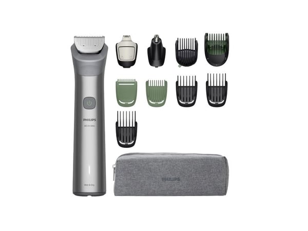Philips 5000 Series MG5941 All-in-One - Trimmeri - johdoton - vaaleanharmaa