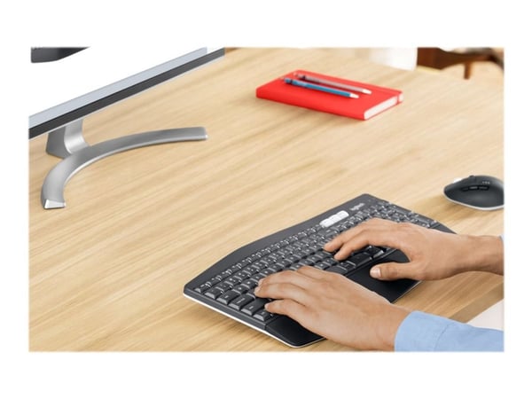 Logitech MK850 Performance - Tastatur- og mussett - trådløs - Bluetooth, 2.4 GHz