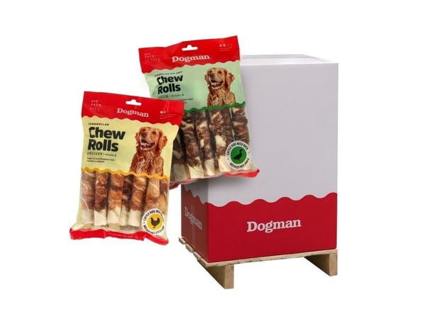 DOGMAN Expopall Quartz Chew Rolls 10p