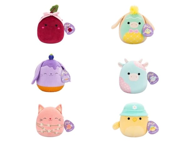 Mjukisdjur Squishmallows påskedition