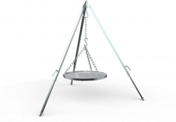 Petromax h-grate50, Rist, Sort, Kromfarget, Stål, Sinklegering, Petromax, Rund, 27 mm