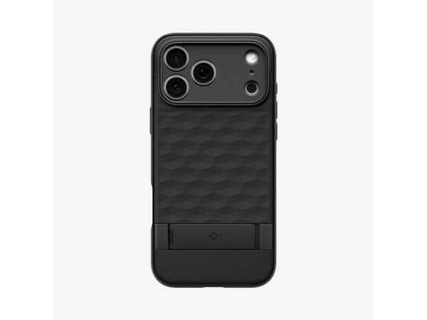 Spigen Parallax S (MagFit), Suojus, Apple, iPhone 17 Pro Max, 17,5 cm (6.9"), musta
