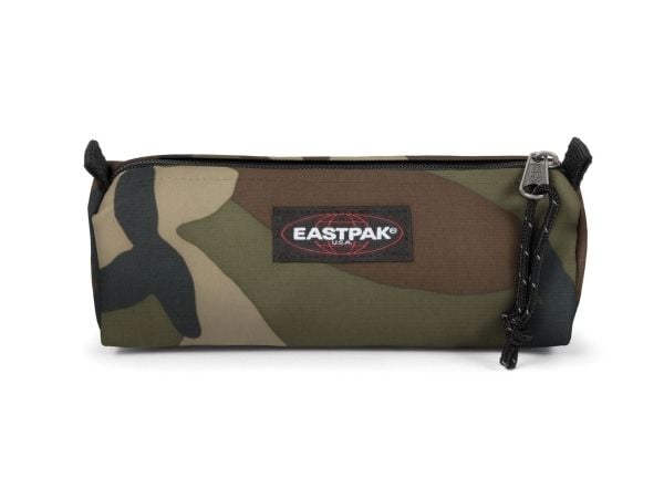 Eastpak Benchmark Single, Mykt penal, Polyester, Flerfarget, Bilde, Camo, Glidelås
