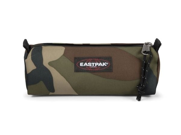 Eastpak Benchmark Single, Mykt penal, Polyester, Flerfarget, Bilde, Camo, Glidelås