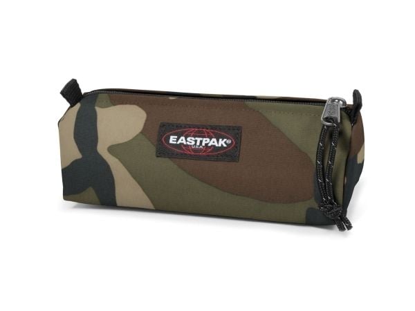 Eastpak Benchmark Single, Mykt penal, Polyester, Flerfarget, Bilde, Camo, Glidelås