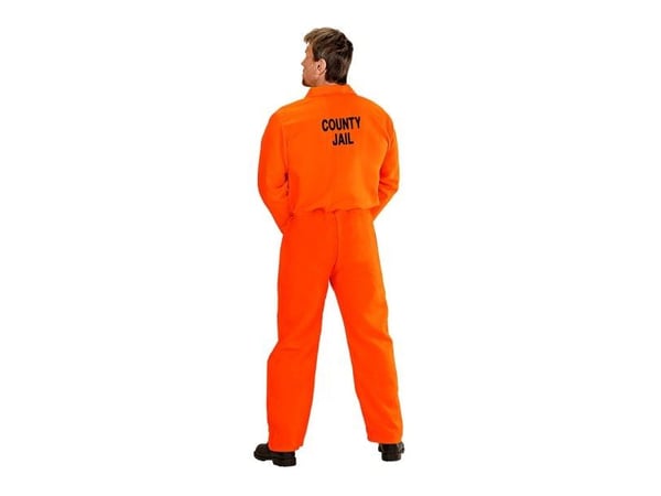 County Jail Inmate - Orange fangedragt