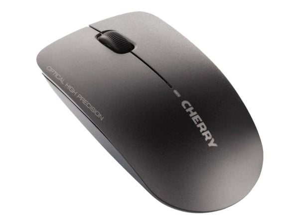 CHERRY DW 3000 - Sats med tangentbord och mus - trådlös - 2.4 GHz - belgisk - tangentbrytare: CHERRY LPK - svart